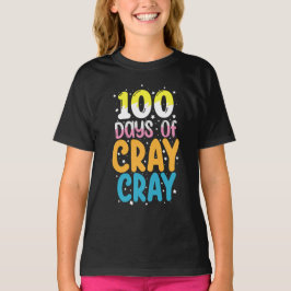 Camiseta Maestro 100 Días De Locos 100º Día de Escuela