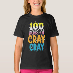Camiseta Maestro 100 Días De Locos 100º Día de Escuela
