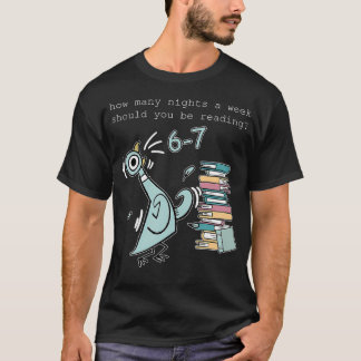 Camiseta Maestro 67 Cuántas Noches a la Semana Deberías Lee