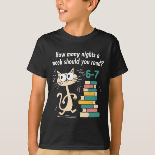 Camiseta Maestro 6-7 Cuántas Noches a la Semana Deberías Es