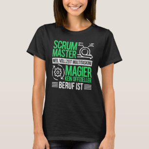 Camiseta Maestro Agile Scrum de los chefs de marionetas de