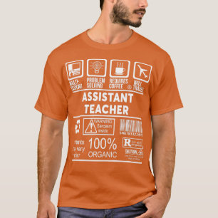 Camiseta MAESTRO ASISTENTE NICE DISEÑN 2017 Classic TShirt