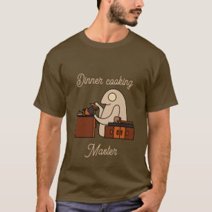 Camiseta Maestro cocinando la cena