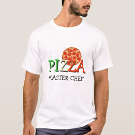 Camiseta Maestro cocinero de la pizza