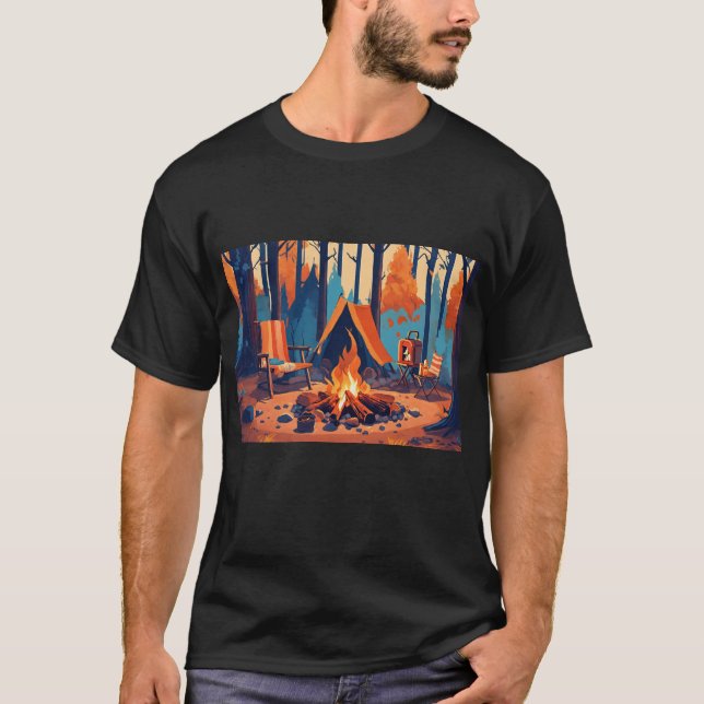 Camiseta Maestro culinario de Campfire (Anverso)