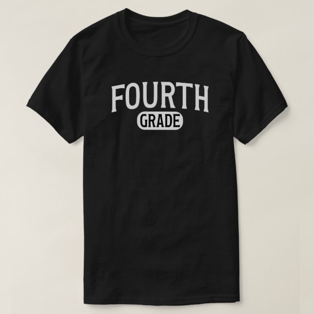 Camiseta Maestro de 4to Grado (Diseño del anverso)