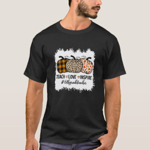 Camiseta Maestro de 6º grado de vuelta al cole calabaza oto