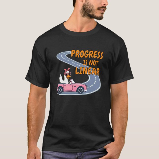 Camiseta Maestro de ABA SPED Autismo Ganso Tonto El Progres (Anverso)