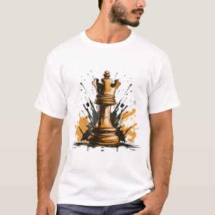 Camiseta Maestro de ajedrez: Jaque mate