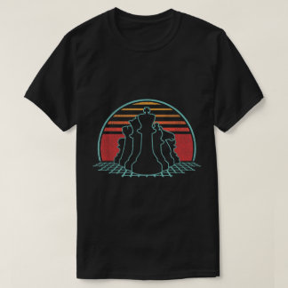 Camiseta Maestro de Ajedrez Retro Diseño Vintage