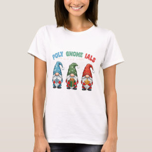 Camiseta Maestro de álgebra de poli-gnomios Cálculo diverti