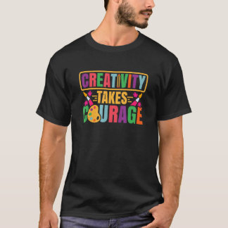 Camiseta Maestro de Arte Creatividad Artista Artístico Escu