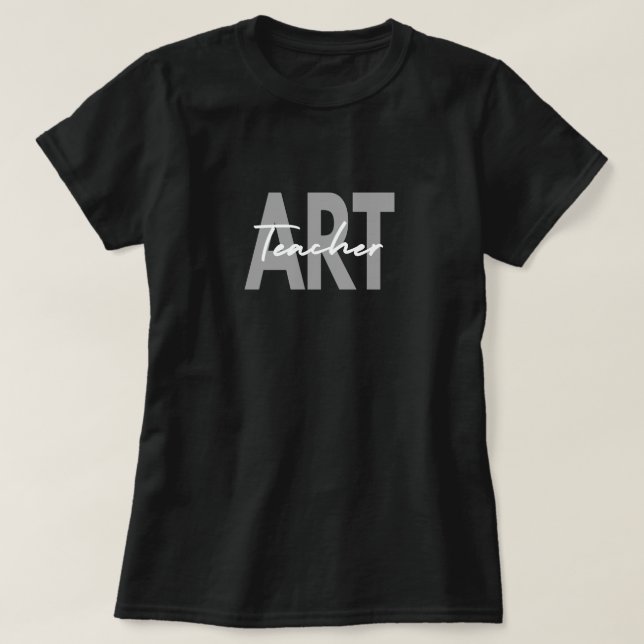 Camiseta Maestro de arte pintor de arte amante (Diseño del anverso)