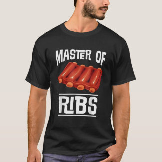 Camiseta Maestro de Barbacoa de Costillas