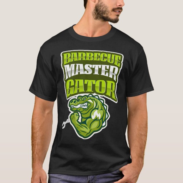 Camiseta Maestro de Barbacoa Gator (Anverso)
