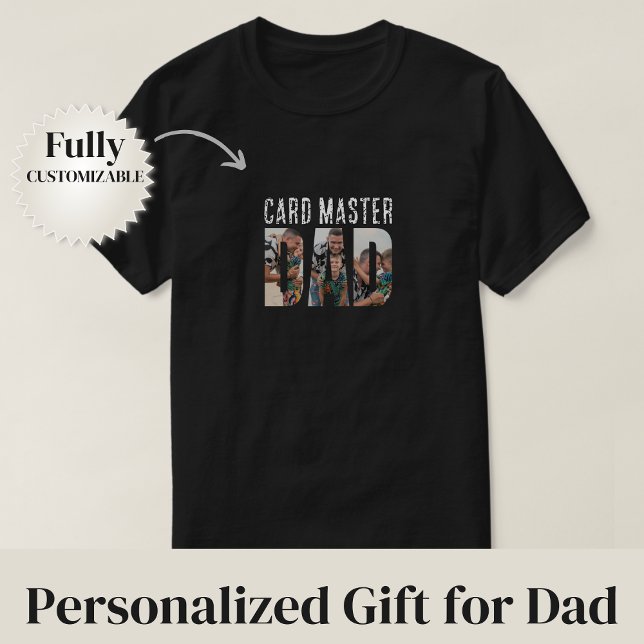 Camiseta Maestro de Cartas Papá (Card Master Dad T-Shirt)