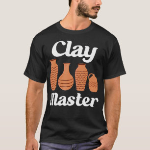 Camiseta Maestro de Cerámica Divertida de Arcilla