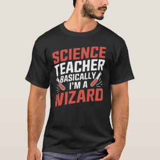Camiseta Maestro de ciencias básicamente soy asistente