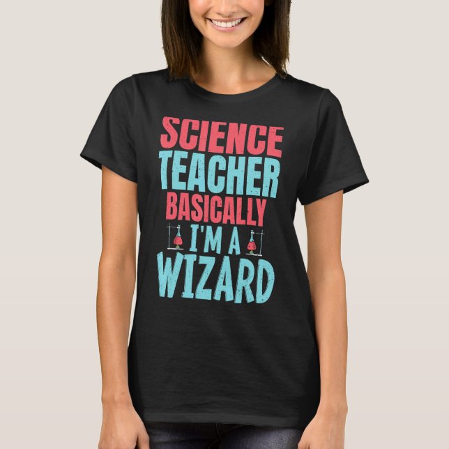 Camiseta Maestro de ciencias básicamente soy asistente (Anverso)