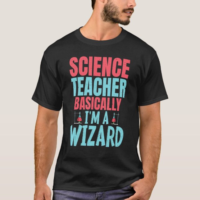 Camiseta Maestro de ciencias básicamente soy asistente (Anverso)