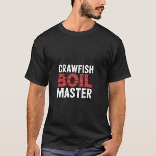 Camiseta Maestro de Cocimiento de Cangrejos de Río Mariscos