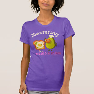 Camiseta Maestro de Comidas y Mentes Profesor de Culinaria 
