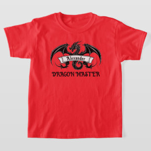 Camiseta Maestro de Dragones Personalizable