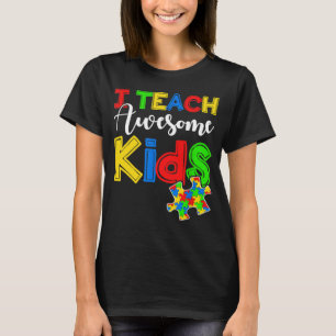 Camiseta Maestro de Educación Especial con Conciencia del A