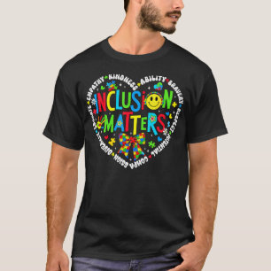 Camiseta Maestro de Educación Especial Inclusión Importa