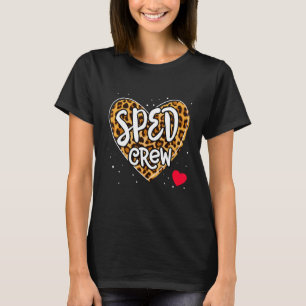 Camiseta Maestro de Educación Especial Leopard Special Ed C