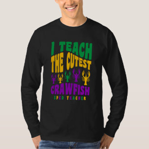 Camiseta Maestro de Educación Especial Mardi Gras Enseño a 