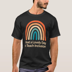 Camiseta Maestro de Educación Especial Qué día más encantad