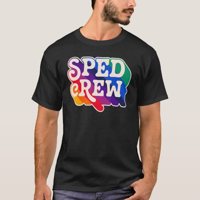 Camiseta Maestro de Educación Especial SPED Crew Ret (Anverso)
