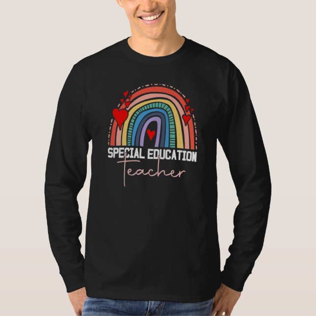 Camiseta Maestro de Educación Especial Sped Ed SPED Leopard (Anverso)