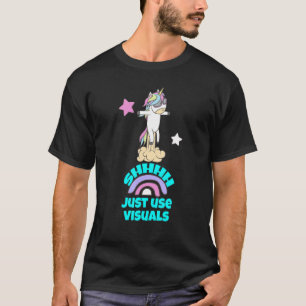 Camiseta Maestro de Educación Especial Sped Shhh Solo Usa