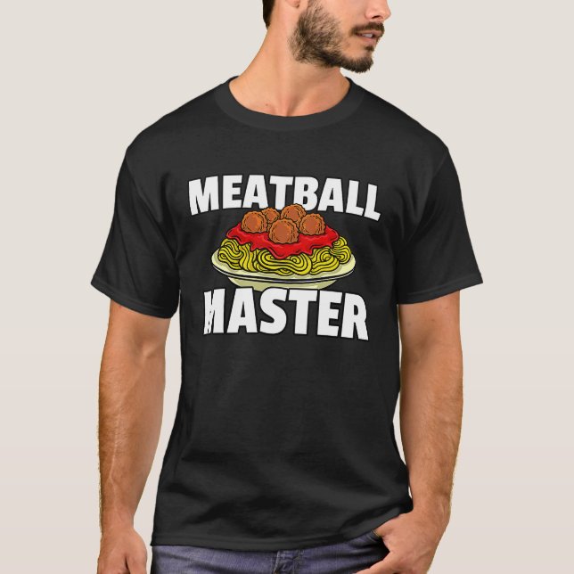 Camiseta Maestro de fútbol Spaghetti Pasta Italiano (Anverso)