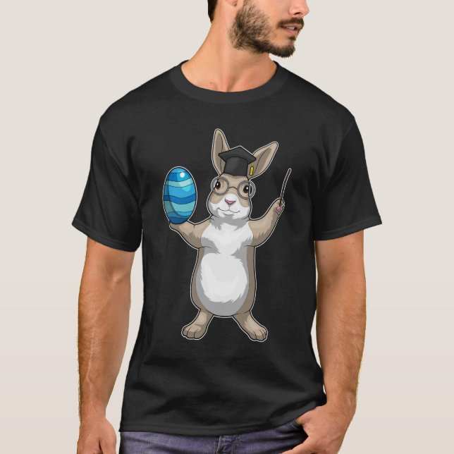 Camiseta Maestro de huevo Bunny Easter de Pascua (Anverso)
