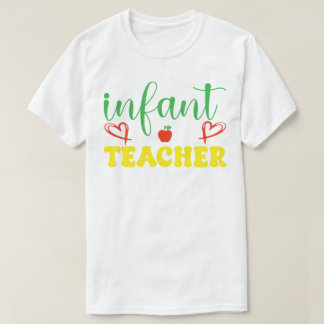 Camiseta maestro de infantes de vuelta a la escuela
