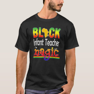 Camiseta Maestro de infantes negros maestro de magia histor