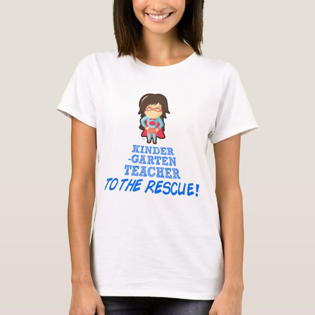 Camiseta Maestro de jardín de infancia, profesor del (Anverso)