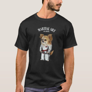 Camiseta Maestro de Judo Karate de Perro Chihuahua en Judog