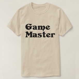 Camiseta Maestro de juegos