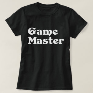 Camiseta Maestro de juegos