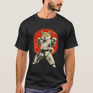 Camiseta Maestro de Karate Shiba Inu Artes Marciales Divert