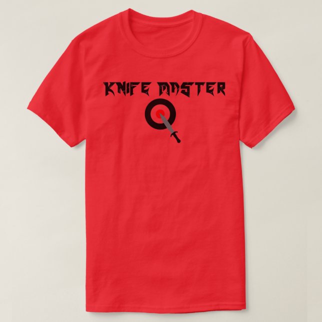 Camiseta Maestro de Knife (Diseño del anverso)