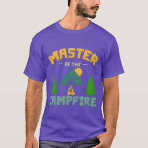 Camiseta Maestro de la fogata Ideas de regalos para campist