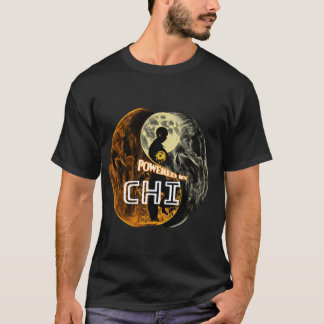 Camiseta Maestro de la fuerza del tai chi blanco de rana ch