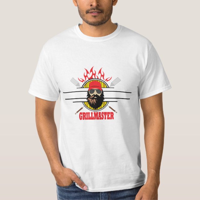 CAMISETA MAESTRO DE LA PARRILLA (Anverso)