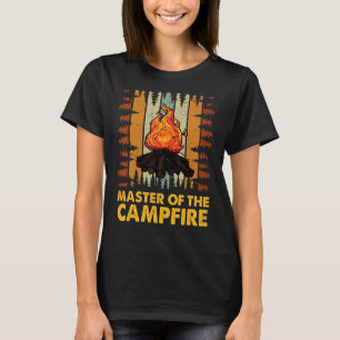 Camiseta Maestro De La Retro De Campfire Camper