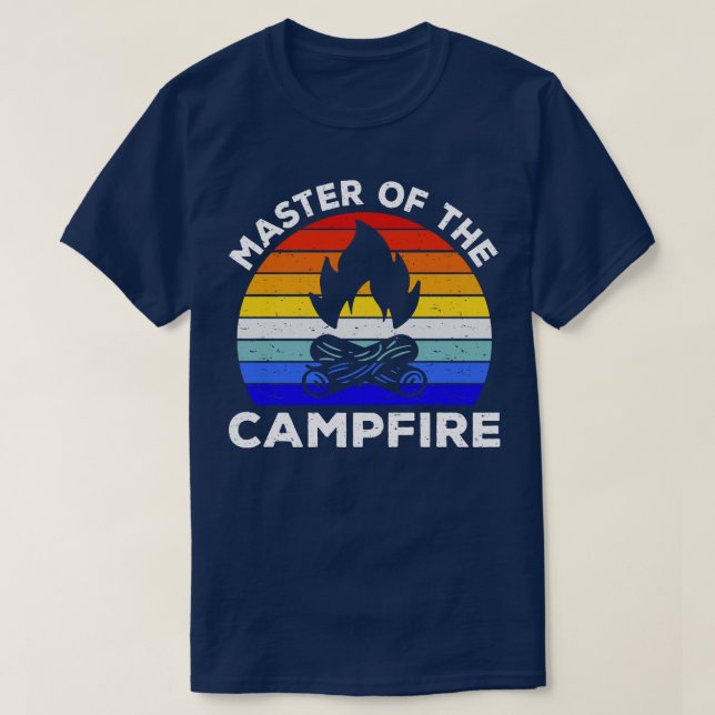 Camiseta Maestro De Las Rutas De Camping De Campfire IV (Diseño del anverso)